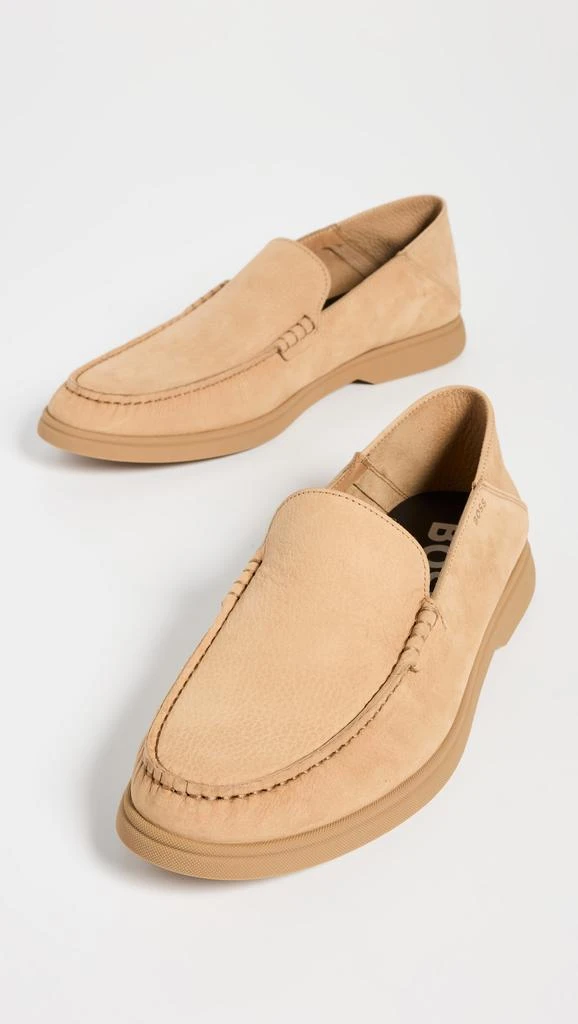 商品Hugo Boss|Sienne Nubuck Slip On Loafers,价格¥1504,第3张图片详细描述