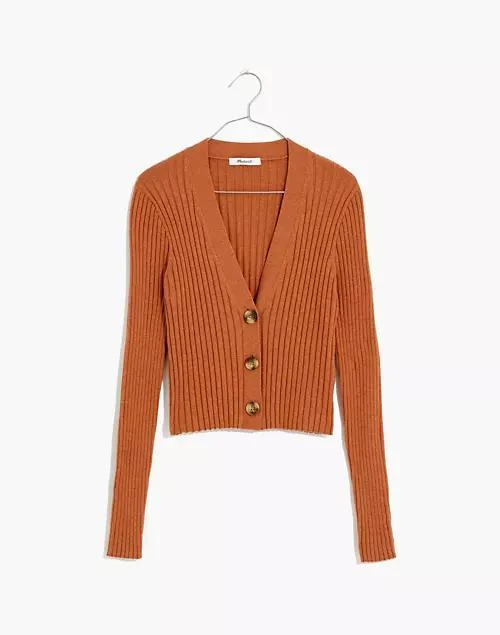 商品Madewell|Brenville Crop Cardigan Sweater,价格¥236,第1张图片详细描述