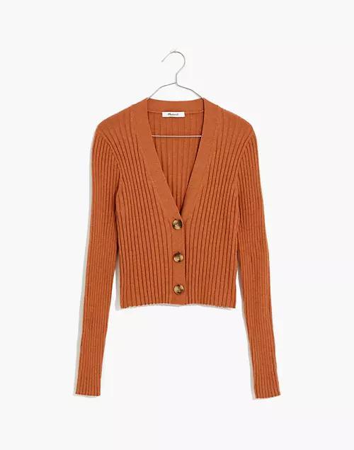 商品Madewell|Brenville Crop Cardigan Sweater,价格¥224,第1张图片