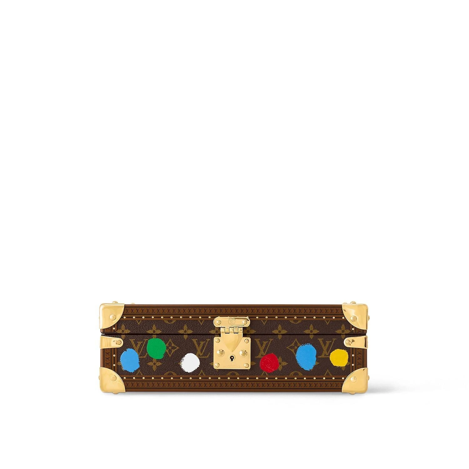 商品Louis Vuitton|包邮包税【预售7天发货】 LV路易威登 24春夏 女士 化妆箱 LV x YK CONFFRET 8 MONTRES 硬箱 M10132,价格¥80628,第1张图片