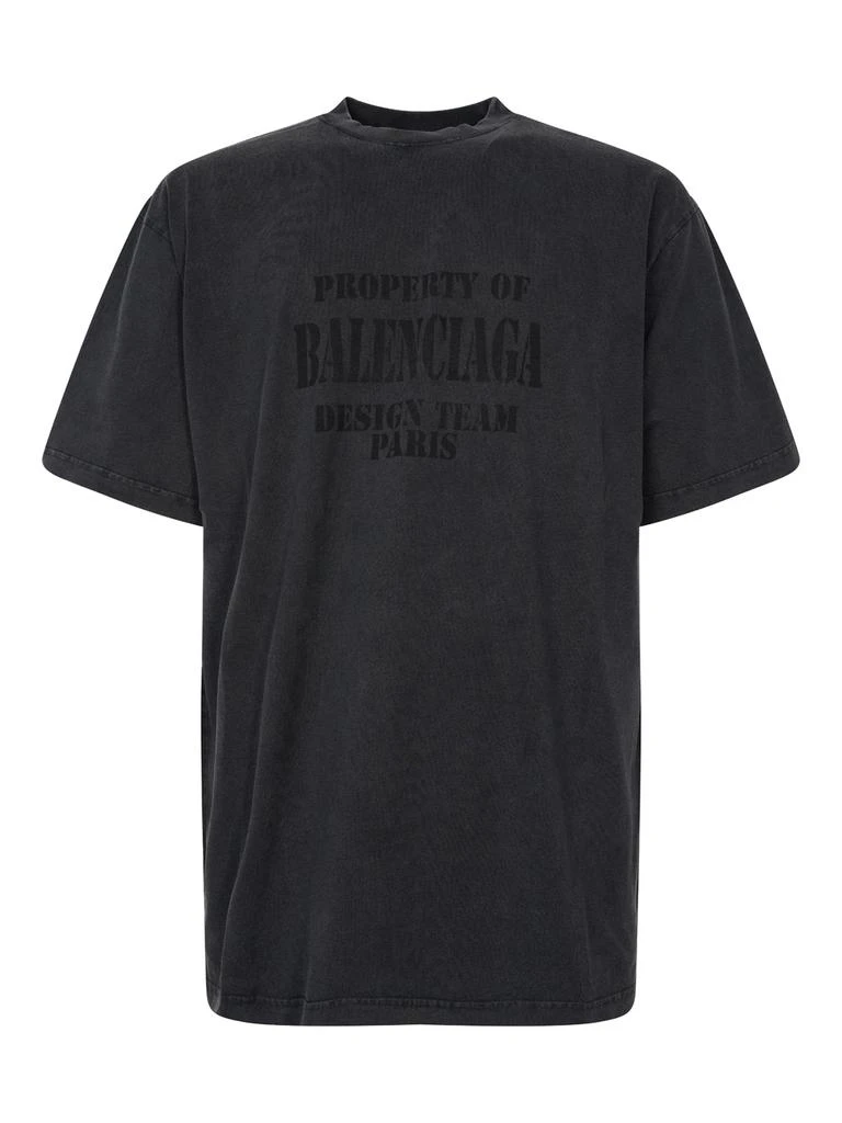 商品Balenciaga|BALENCIAGA PRINT T-SHIRT CLOTHING,价格¥3609,第1张图片
