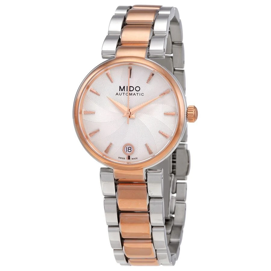 商品MIDO|Baroncelli Donna Automatic Silver Dial Ladies Watch M0222072203110,价格¥2349,第1张图片