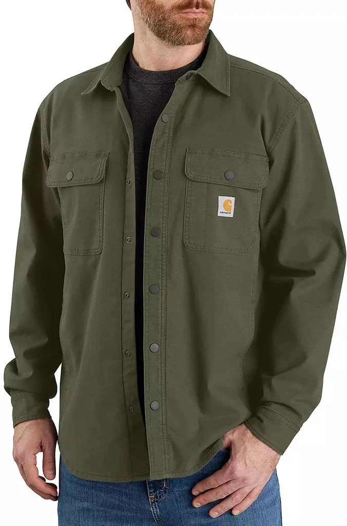 商品Carhartt|Carhartt Men's Canvas Fleece Lined Shirt Jacket,价格¥661,第1张图片