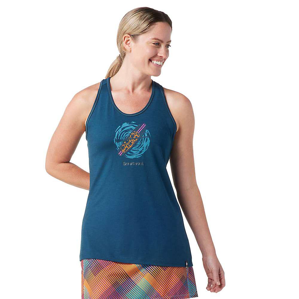 Women's Merino Sport 150 Paddleboard Adventure Graphic Tank商品第1张图片规格展示