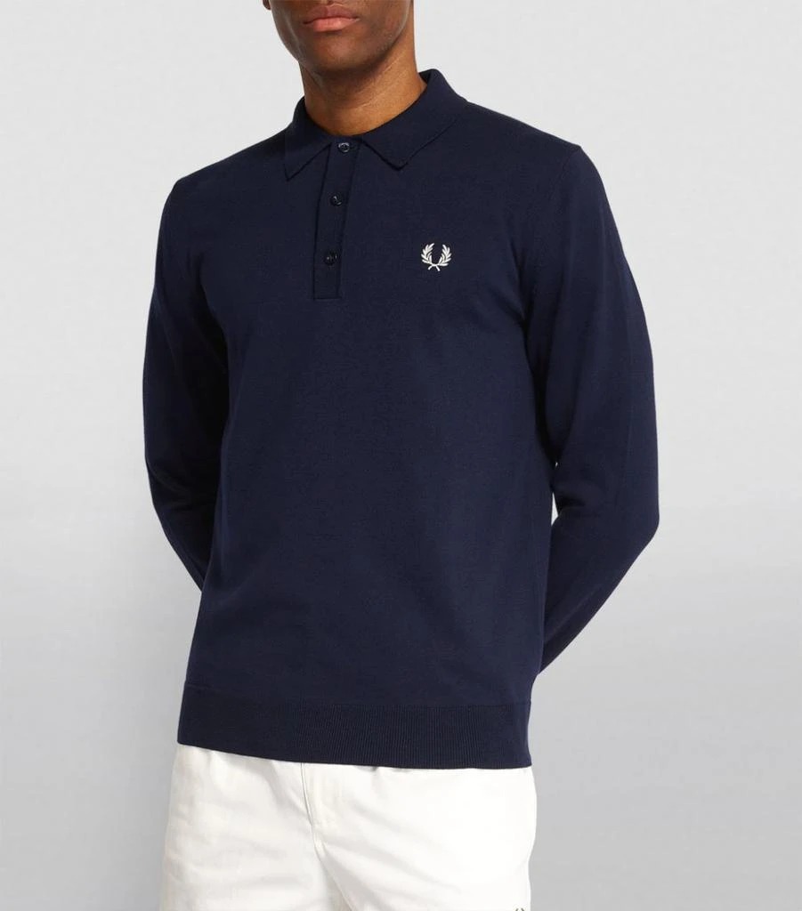 商品Fred Perry|Long-Sleeved Polo Shirt,价格¥794,第3张图片详细描述