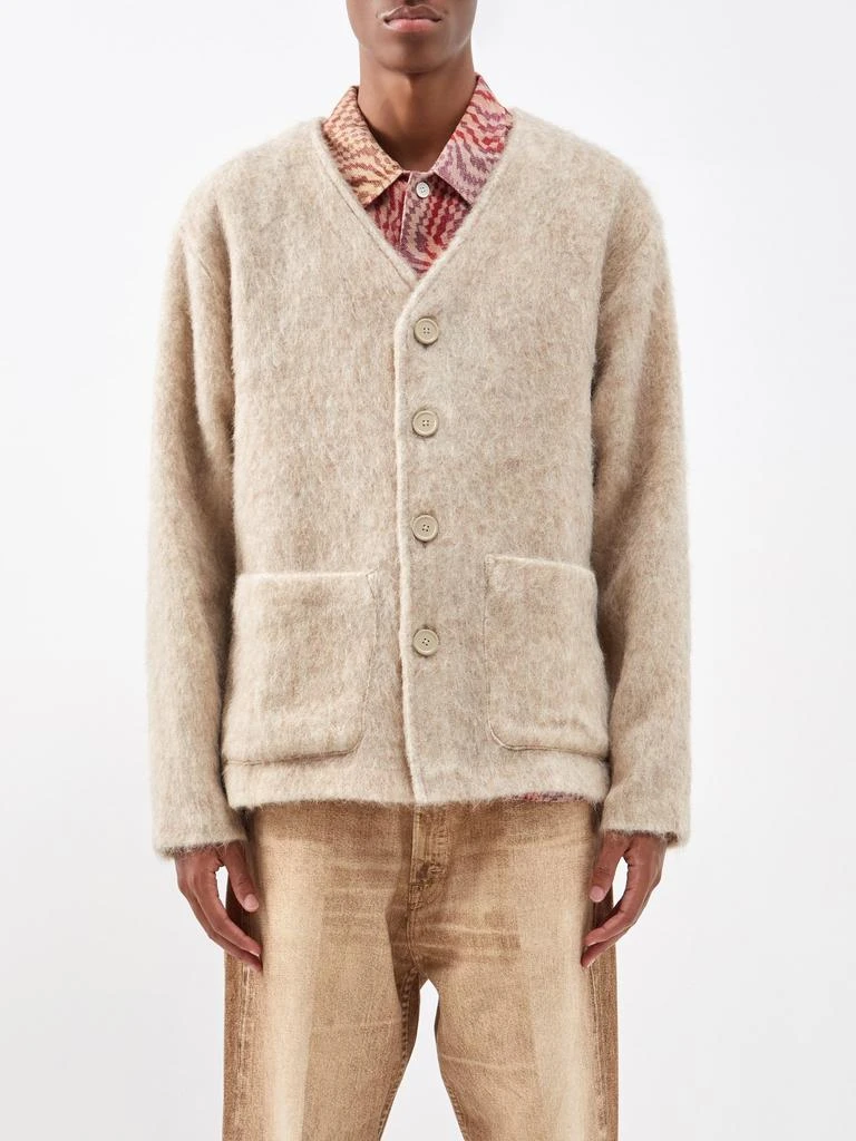 商品Our Legacy|Patch-pocket textured cardigan,价格¥2246,第1张图片