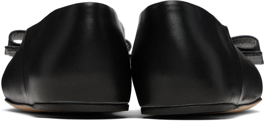商品Salvatore Ferragamo|Black Vara Bow Ballerina Flats,价格¥4530,第2张图片详细描述