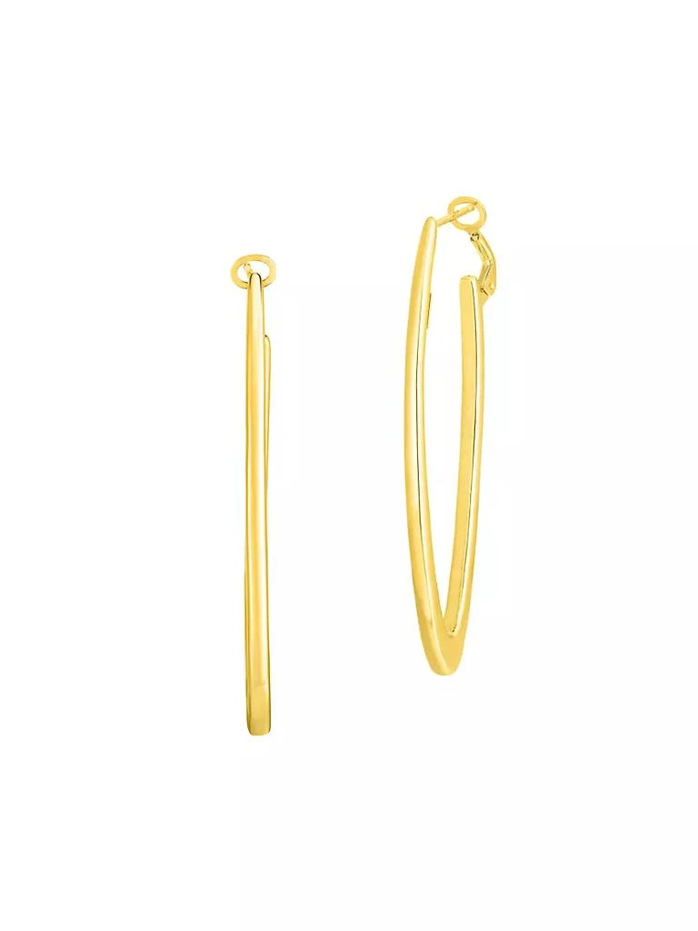 商品Roberto Coin|Oro 18K Yellow Gold Hoop Earrings,价格¥14671,第1张图片
