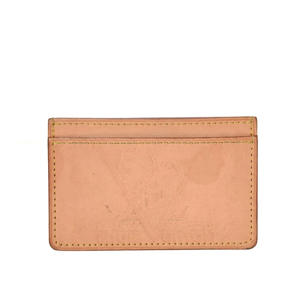 商品[二手商品] Louis Vuitton|Vachetta Voyages Card Holder,价格¥960,第1张图片