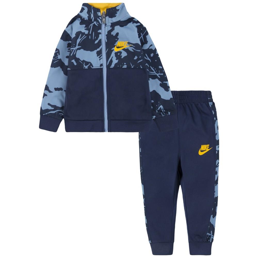 Baby Boys Camo Tricot Jacket and Joggers Set, 2 Piece商品第1张图片规格展示