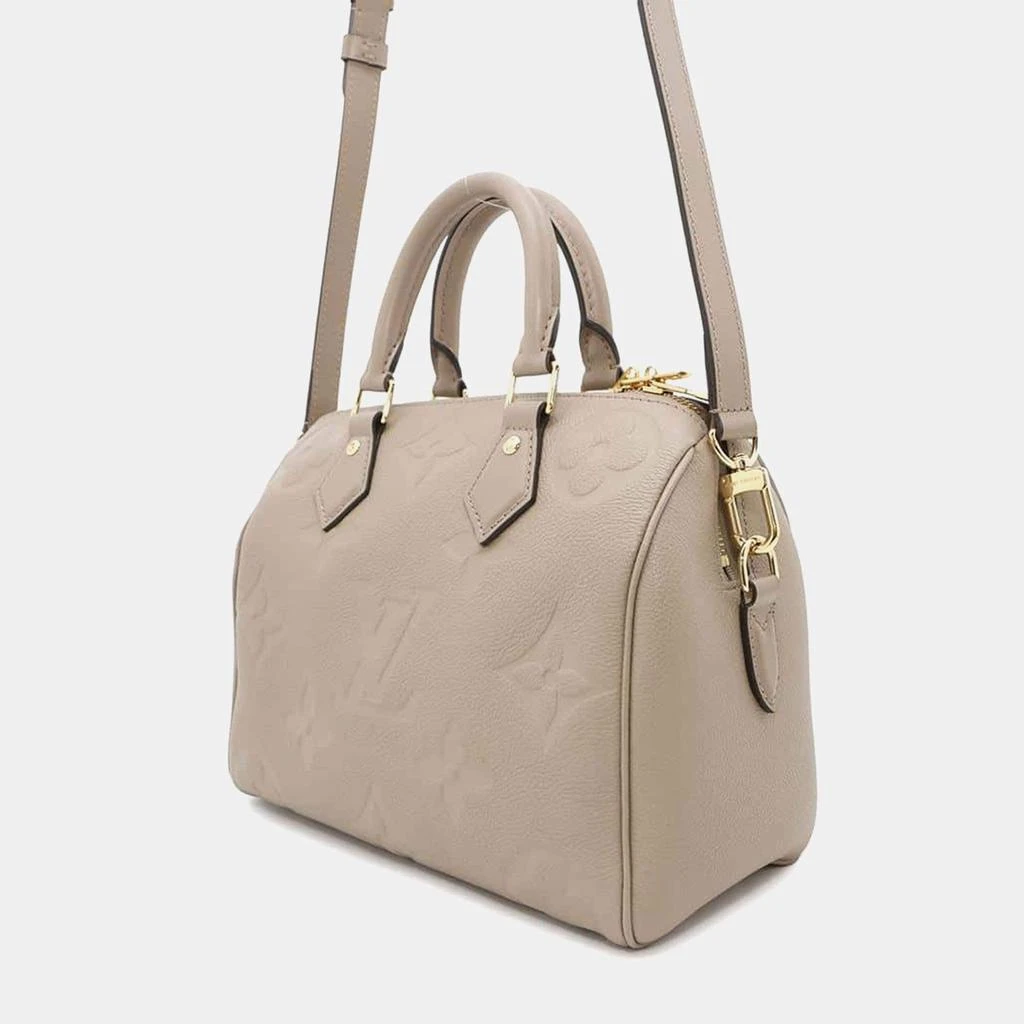 商品[二手商品] Louis Vuitton|Louis Vuitton Tourterelle Monogram Empreinte Leather Speedy Bandouliere 25 Satchel Bag,价格¥21232,第4张图片详细描述