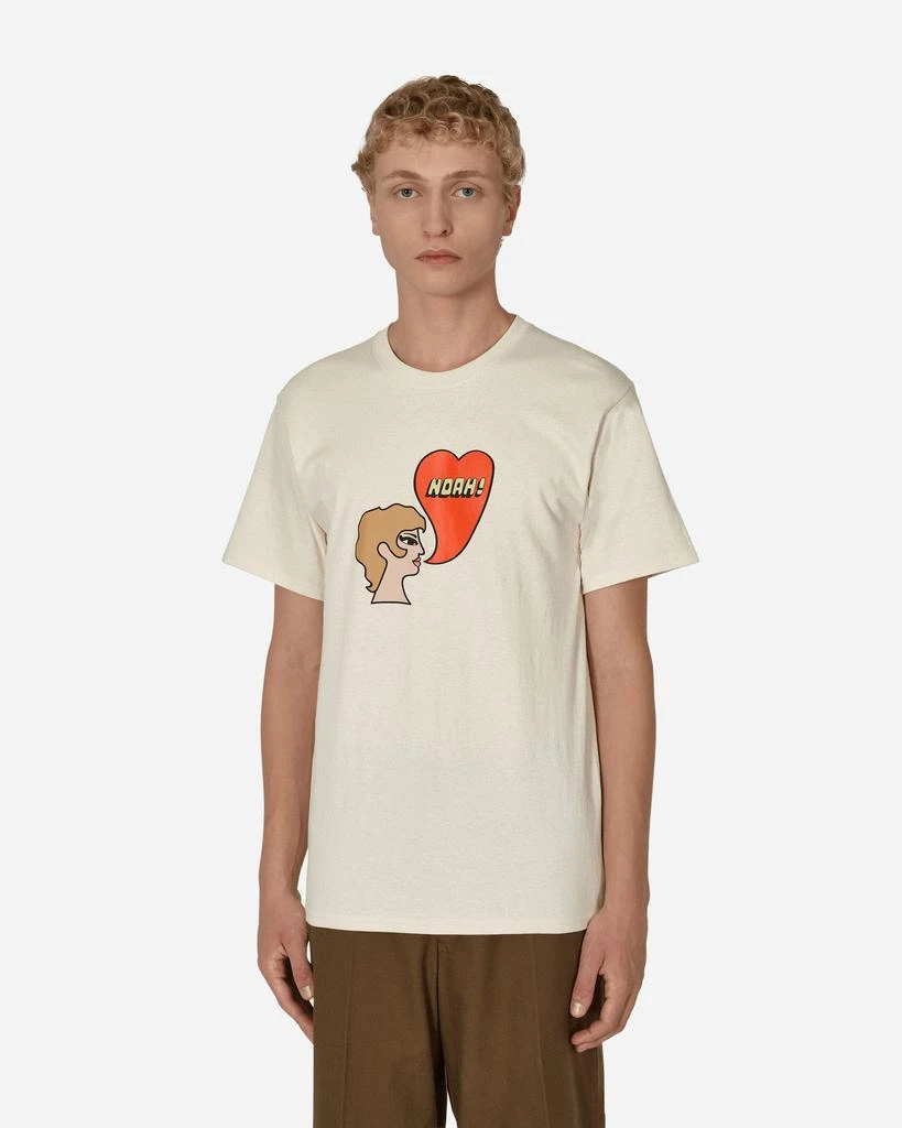 商品Noah|Love Speech T-Shirt Beige,价格¥217,第1张图片