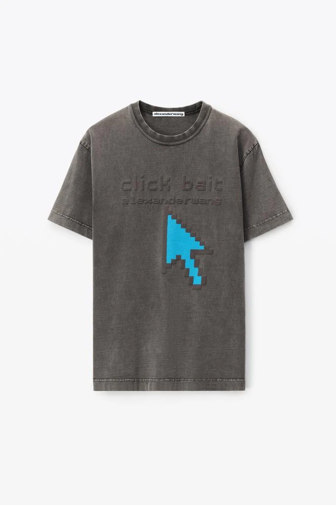 商品Alexander Wang|男式 紧凑型平纹针织 鼠标图案 T恤,价格¥1672,第3张图片详细描述