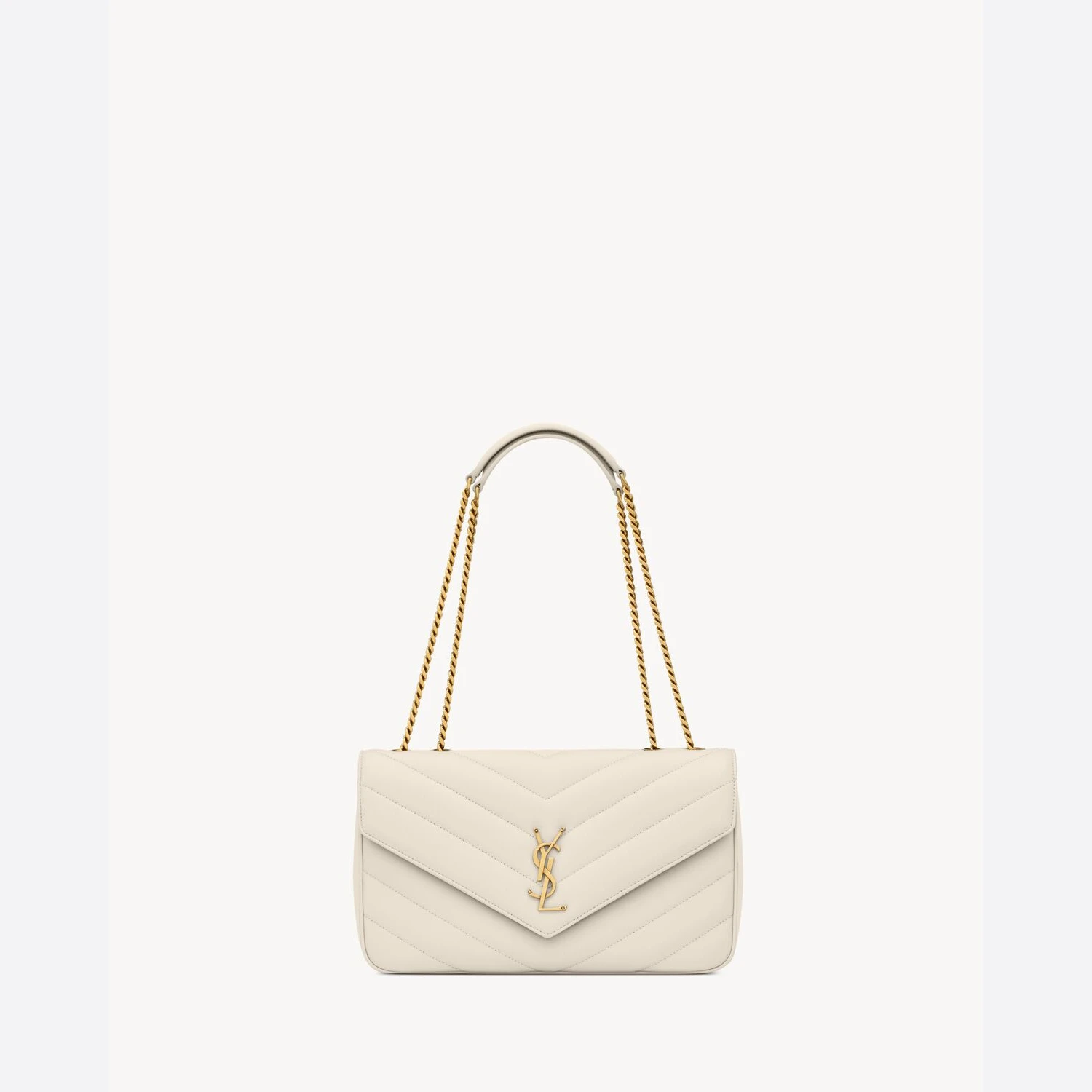 商品Yves Saint Laurent|【预售】 YSL圣罗兰 25春夏 女士 单肩包 LOULOU MEDIUM EN CUIR MATELASSÉ 801439AAEAX9207 ,价格¥19925,第1张图片