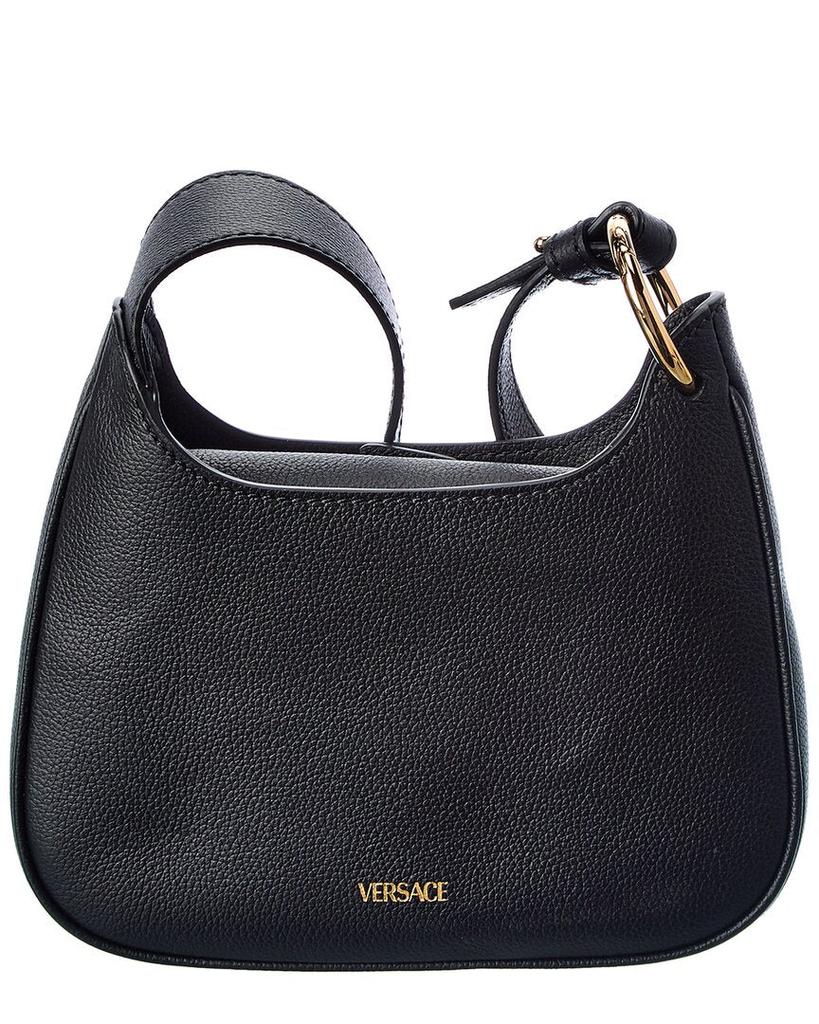 Versace La Medusa Small Leather Hobo Bag商品第2张图片规格展示