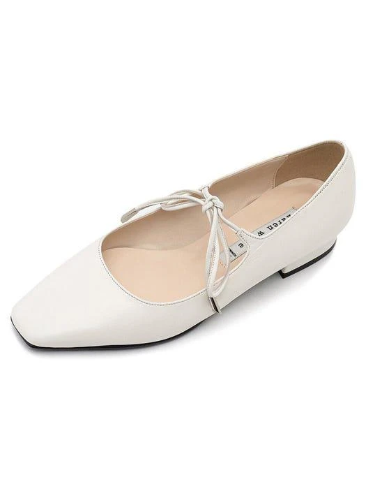 Girlish Ribbon Flat Shoes 商品