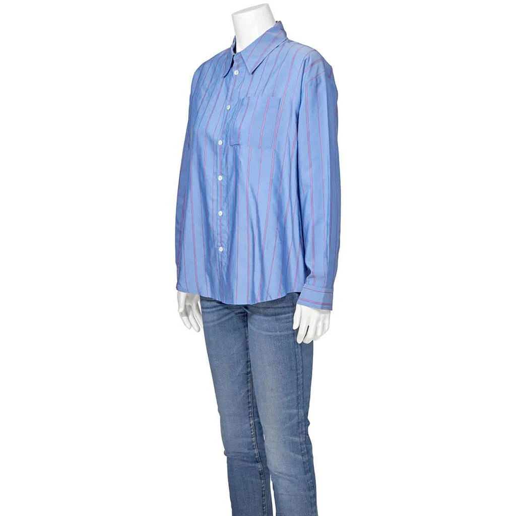 商品A.P.C.|Ladies Blue Chemise Boyfriend Striped Shirt,价格¥751,第2张图片详细描述
