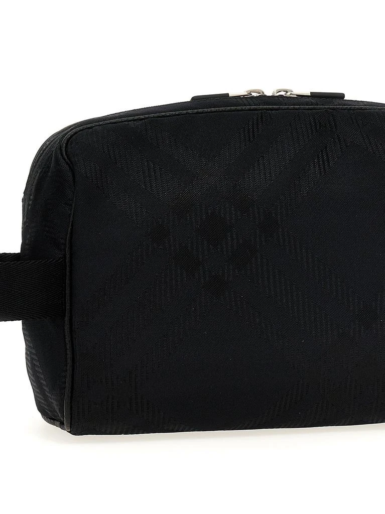 商品Burberry|Check Crossbody Bags Black,价格¥4494,第3张图片详细描述