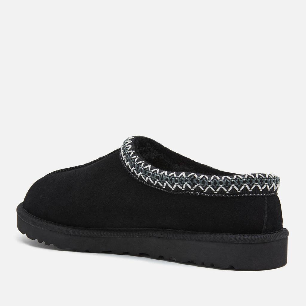 商品UGG|UGG Men's Tasman Suede Slippers - Black,价格¥828,第4张图片详细描述