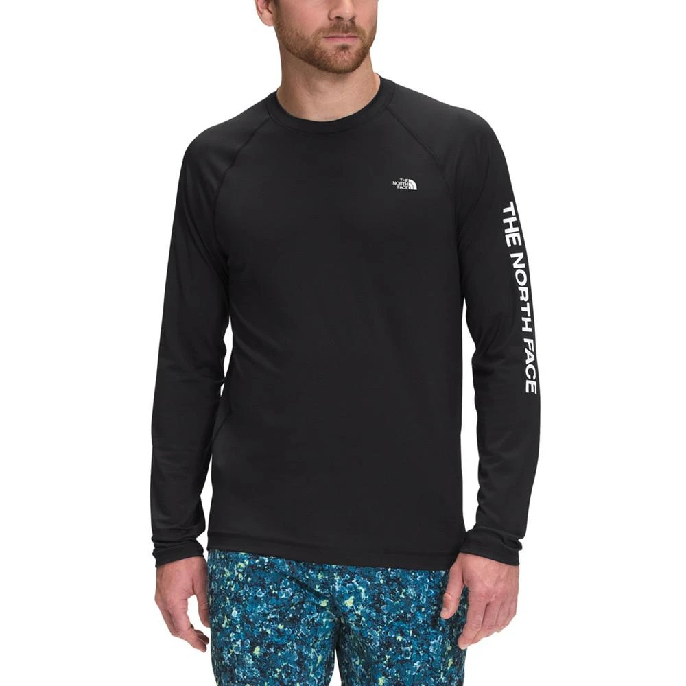 商品The North Face|Men's Class V Standard-Fit Moisture-Wicking UPF 40+ Long-Sleeve Water T-Shirt,价格¥450,第1张图片