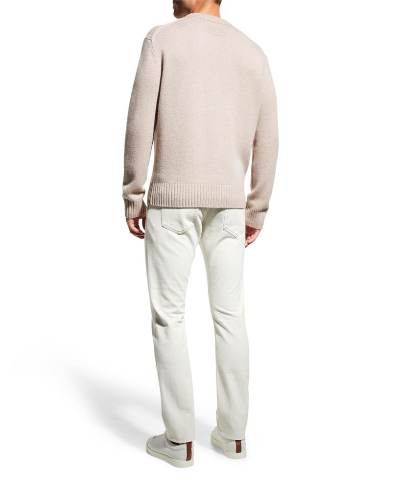 Men's Cashmere Knit Sweater商品第4张图片规格展示