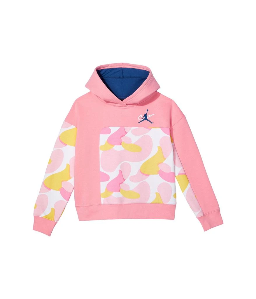 商品Jordan|Outside The Lines Pullover Hoodie (Little Kids/Big Kids),价格¥177,第1张图片