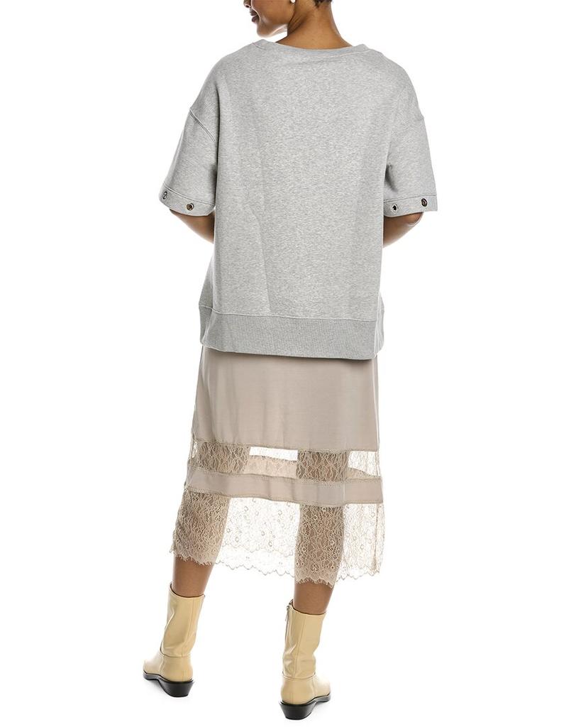 All Saints 2pc Fran Lace Sweatshirt Dress商品第2张图片规格展示