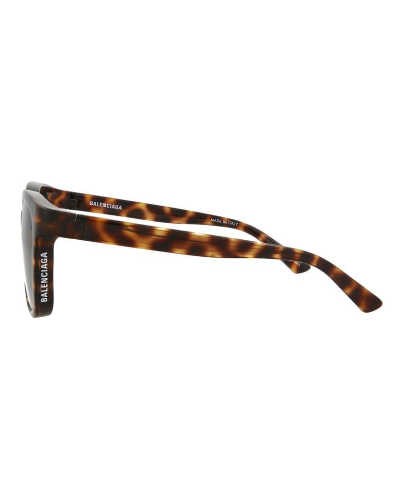 商品Balenciaga|Balenciaga Square-Frame Bio Injection Rilsan Sunglasses,价格¥633,第5张图片详细描述
