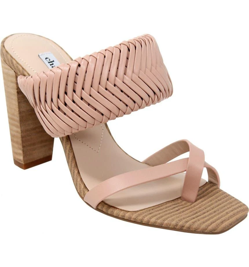 商品Charles David|Horatio Block Heel Leather Sandal,价格¥348,第1张图片