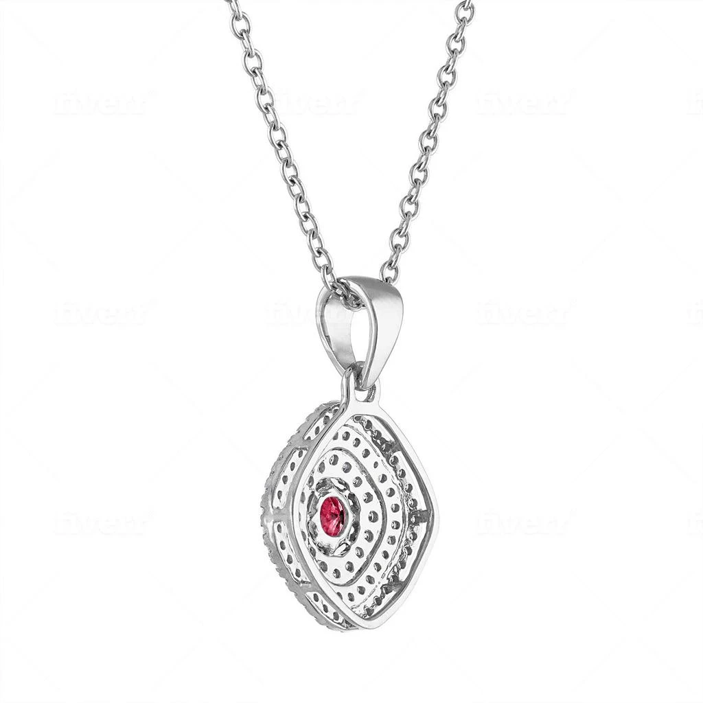 商品Tresorra|Tresorra Women's 18K White Gold Necklace,价格¥21119,第3张图片详细描述