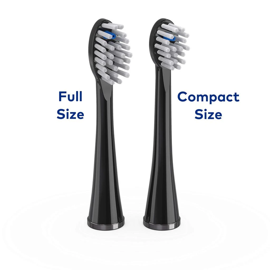 Waterpik Compact Replacement Brush Heads for Sonic-Fusion Flossing Toothbrush SFRB-2EW, 2 Count White 商品