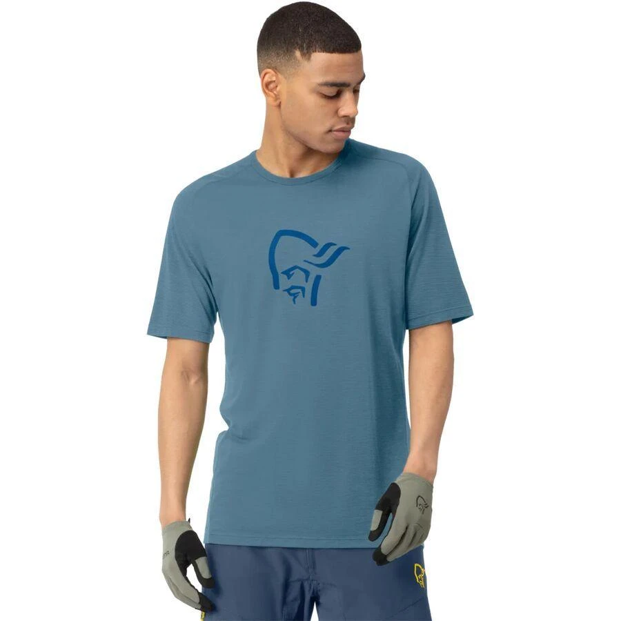 商品Norrøna|Fjora Wool T-Shirt - Men's,价格¥508,第1张图片