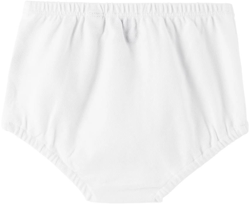 商品Burberry|白色格纹婴儿连衣裙 & 短裤套装,价格¥1553,第5张图片详细描述