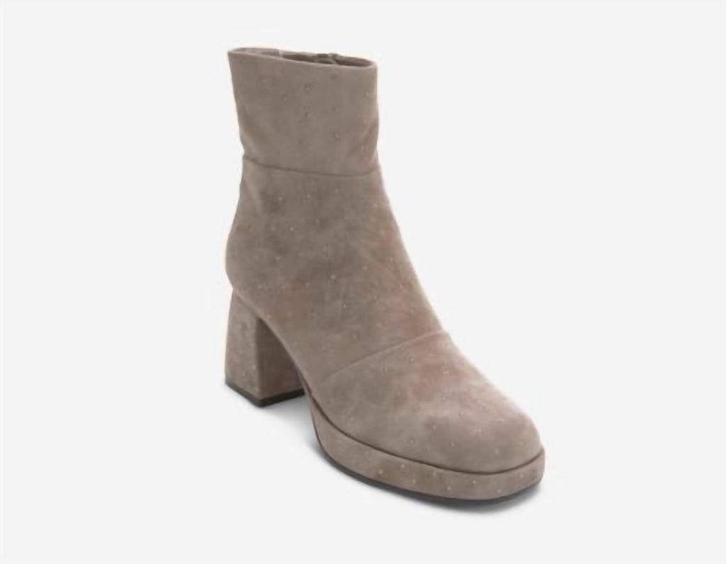 Botas Vava para mulher em camurça militar image 2