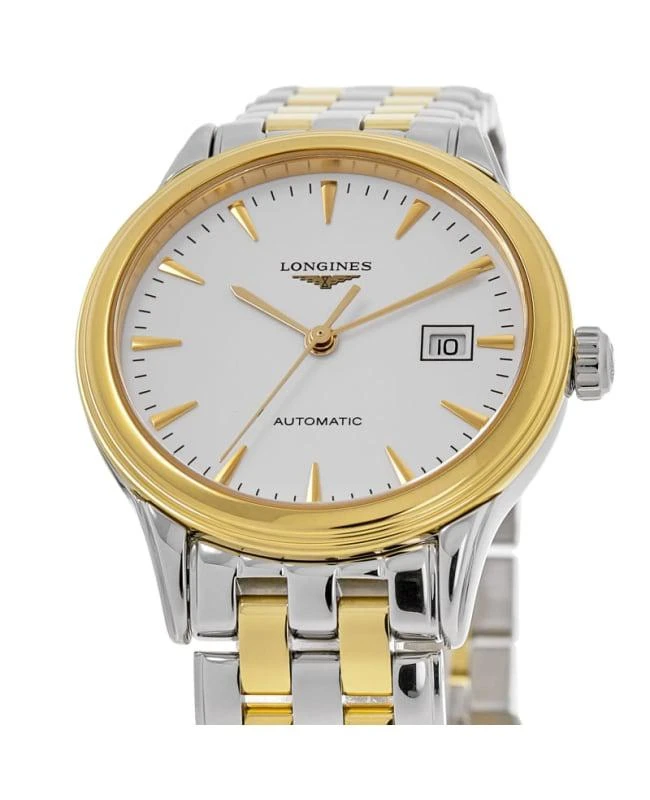 商品Longines|Longines Flagship Automatic Two Tone White Dial  Women's Watch L4.374.3.22.7,价格¥7507,第2张图片详细描述
