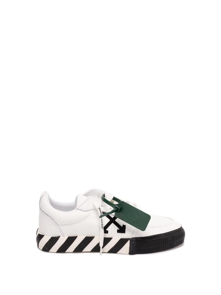 商品Off-White|Off White `Low Vulcanized Leather` Sneakers,价格¥2357,第1张图片