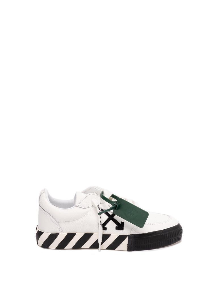 商品Off-White|Off White `Low Vulcanized Leather` Sneakers,价格¥2221,第1张图片