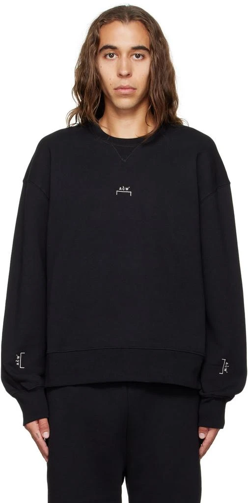 商品A-COLD-WALL*|Black Embroidered Sweatshirt,价格¥1299,第1张图片