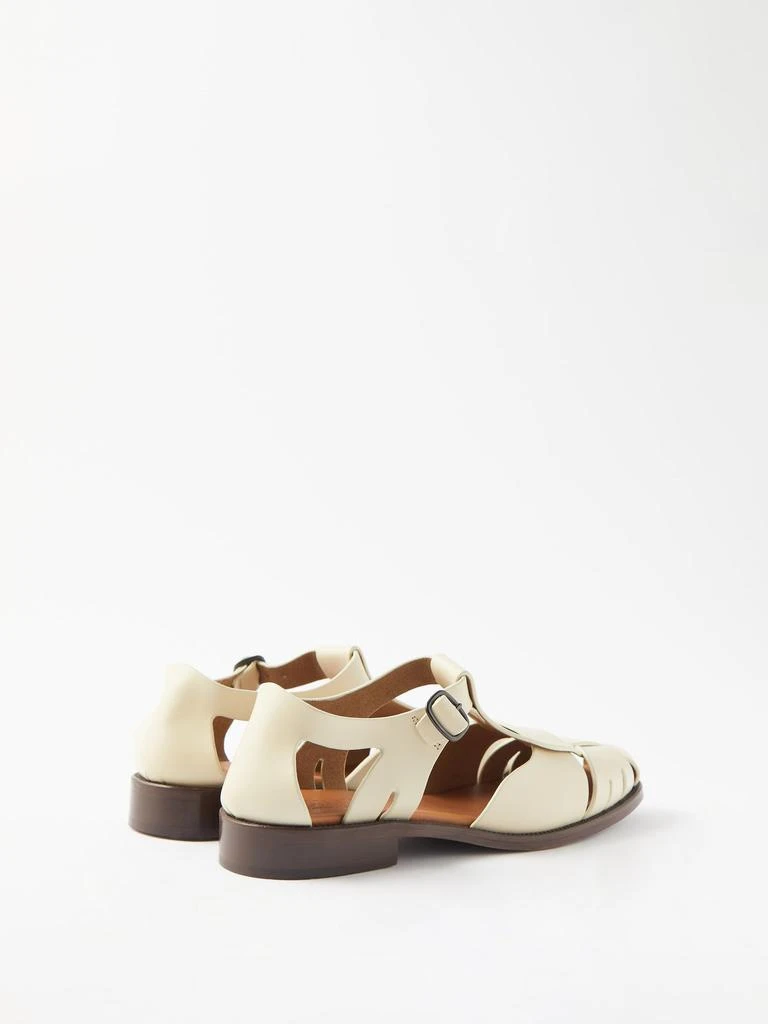 商品Hereu|Pesca cutout leather sandals,价格¥3285,第4张图片详细描述