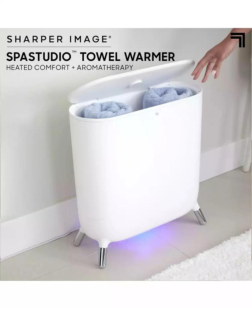 商品Sharper Image|SpaStudio Automatic Towel Warmer,价格¥1116,第2张图片详细描述
