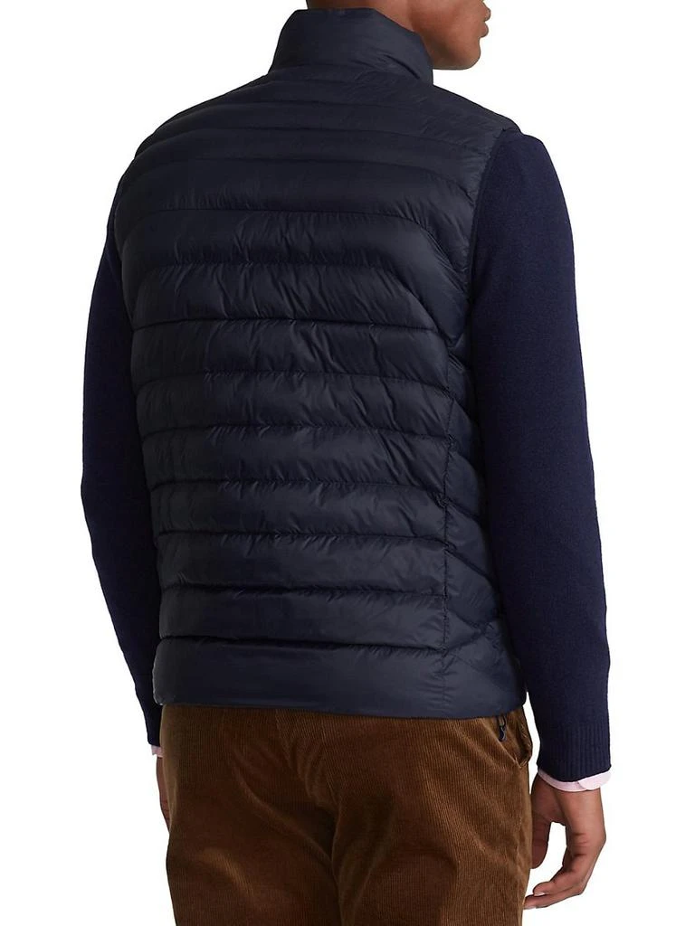 商品Ralph Lauren|Terra Packable Rain-Repellent Puffer Vest,价格¥900,第4张图片详细描述