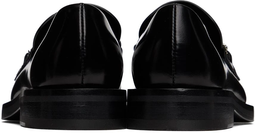商品Martine Rose|Black Square Toe Loafers,价格¥1247,第2张图片详细描述