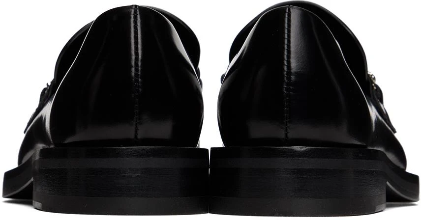 商品Martine Rose|Black Square Toe Loafers,价格¥1769,第2张图片详细描述