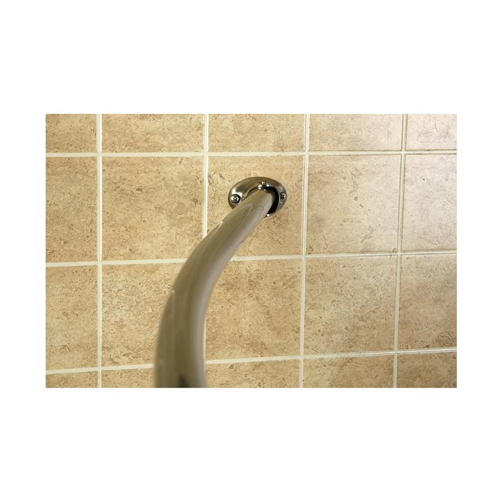 商品Kingston Brass|Traditional Adjustable Hotel Single Curved Shower Curtain Rod,价格¥831,第4张图片详细描述