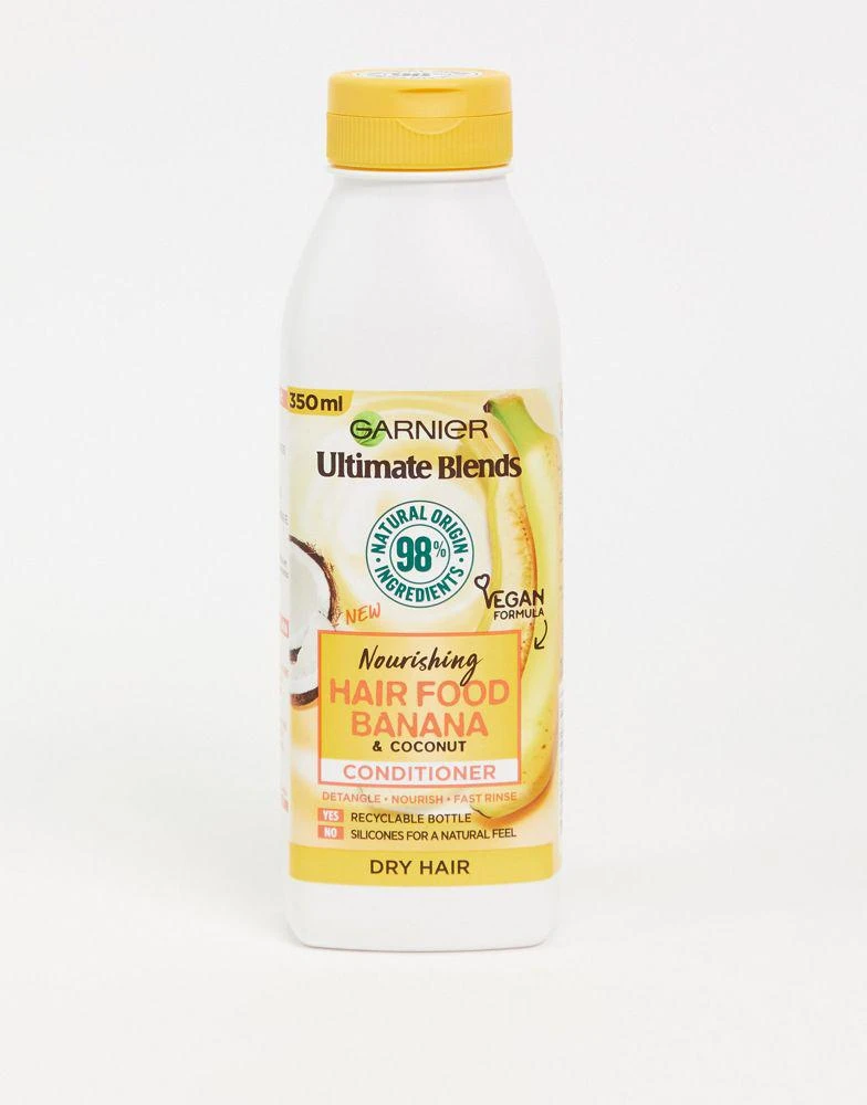 商品Garnier|Garnier Ultimate Blends Nourishing Hair Food Banana Conditioner For Dry Hair 350ml,价格¥59,第1张图片