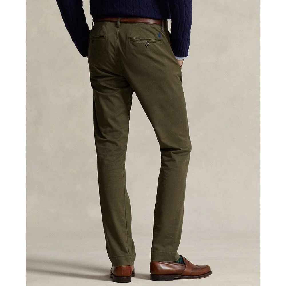 商品Ralph Lauren|Men's Stretch Straight Fit Washed Chino Pants,价格¥538,第2张图片详细描述