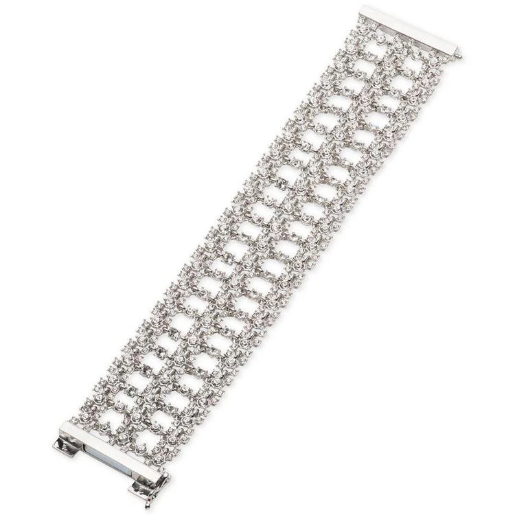 商品Givenchy|Silver-Tone Crystal Flex Bracelet,价格¥552,第1张图片