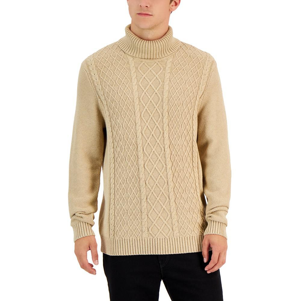 商品Club Room|Men's Chunky Turtleneck Sweater, Created for Macy's,价格¥243,第1张图片