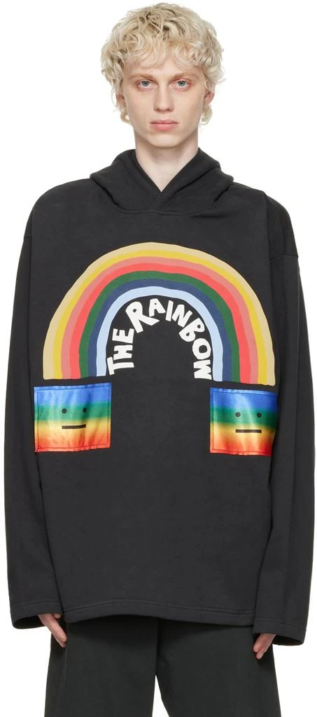 商品Acne Studios|Black Rainbow Hoodie,价格¥1115,第1张图片
