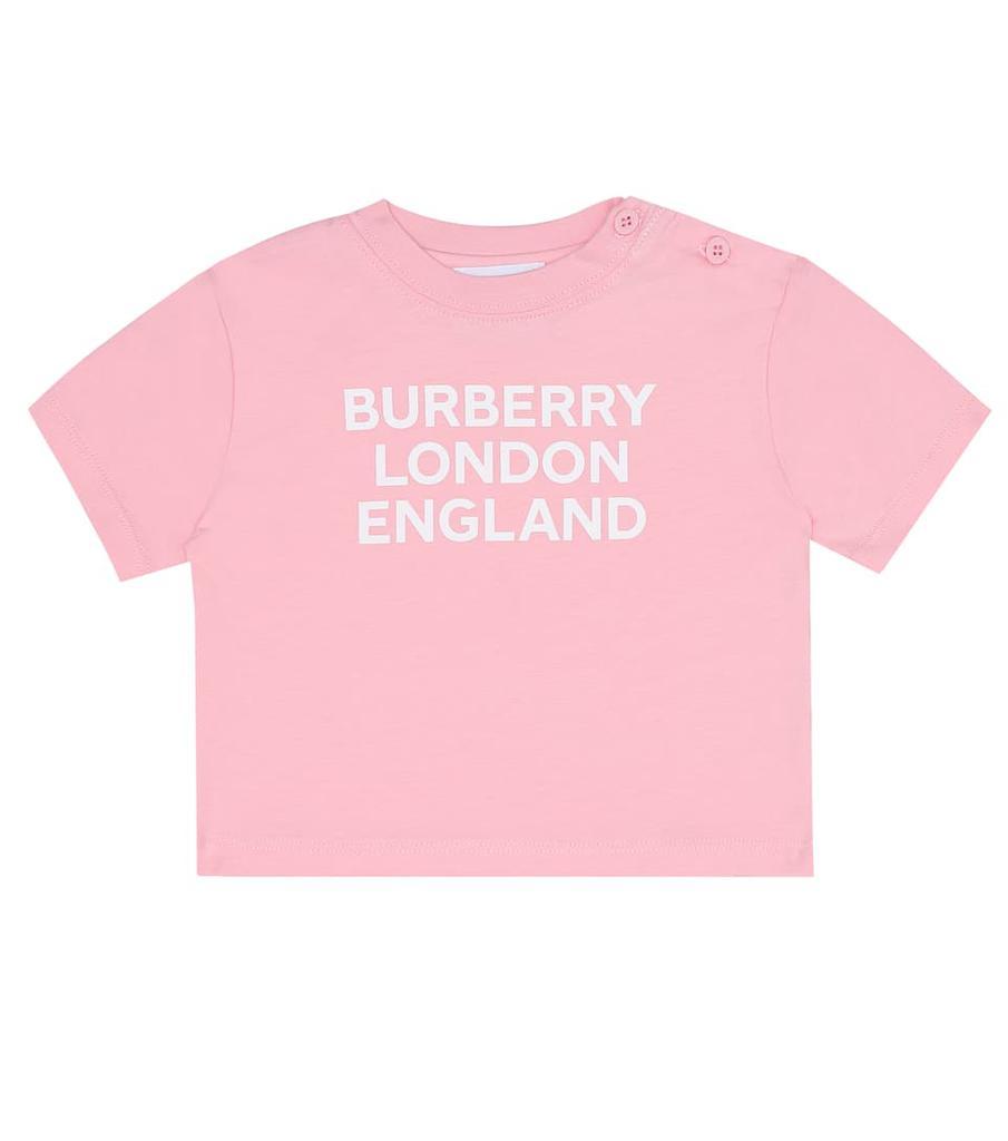 商品Burberry|Baby Logo棉质T恤,价格¥917,第1张图片